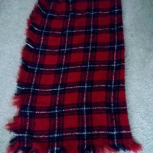 VINTAGE HANDCRAFTED CHRISTMAS THROW BY BOYN VALLEY WEAVERS